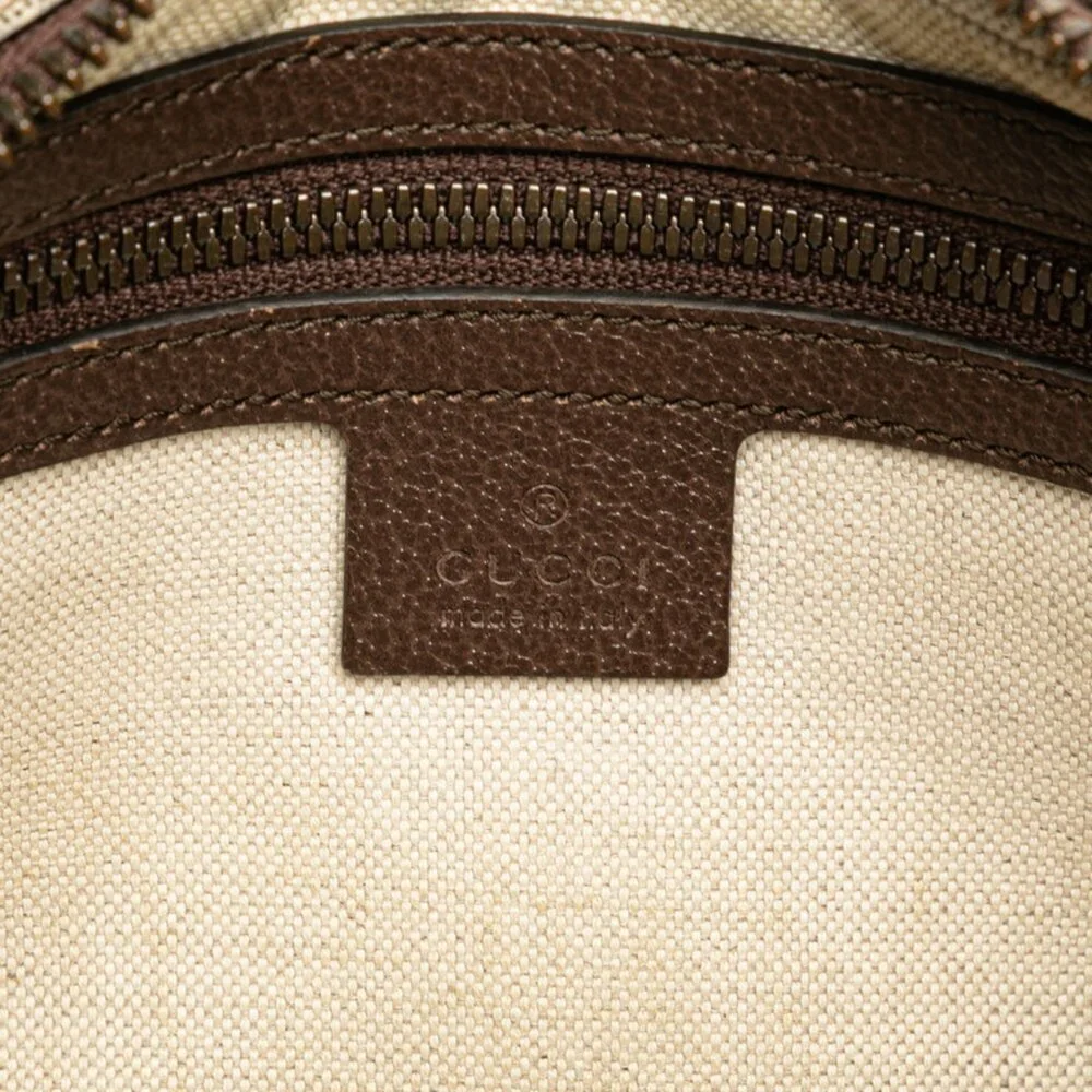 GUCCI Brown Leather Hobo Bag - Picture 9 of 10